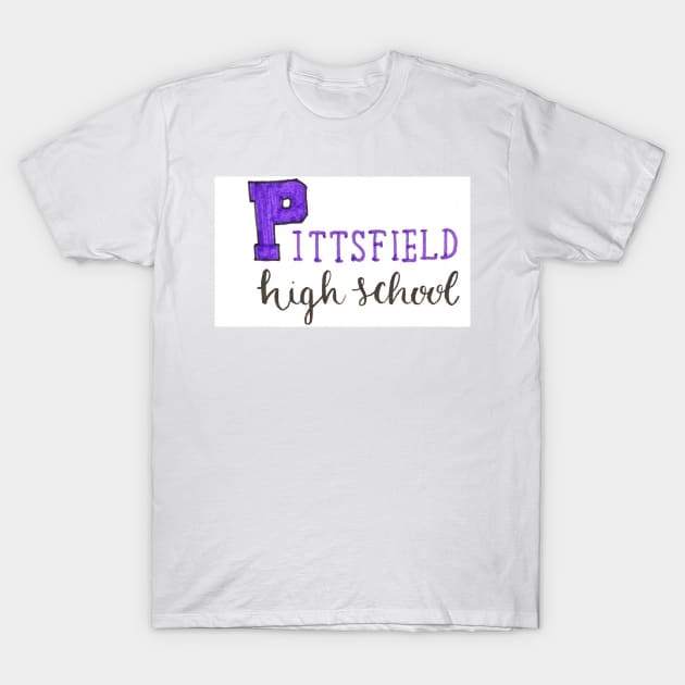 Pittsfield High School T-Shirt by nicolecella98